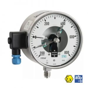 (Tiếng Việt) Đồng hồ đo áp suất 3 kim chống cháy nổ STIKO
