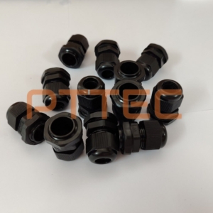 Ốc siết cáp nhựa PG25 màu đen